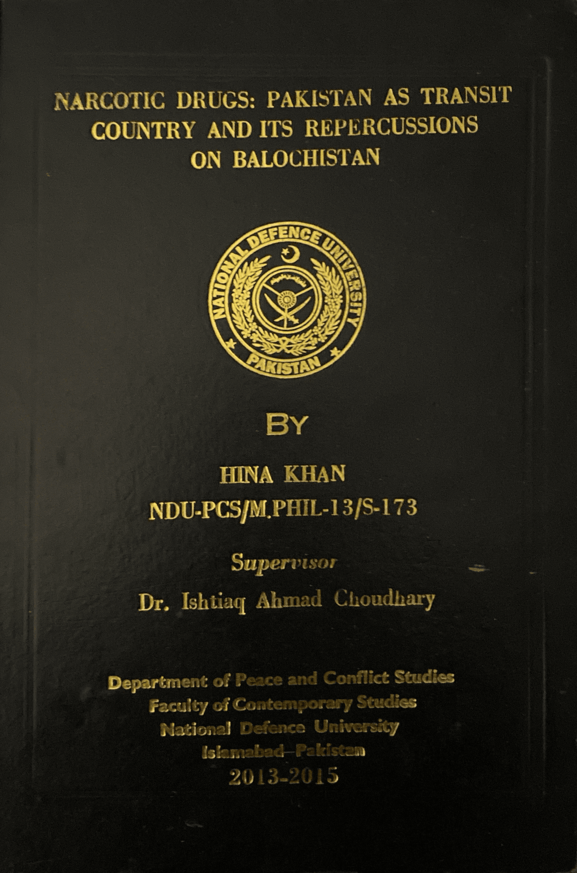 M.Phil. Thesis Cover
